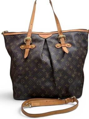 Louis Vuitton Palermo GM Monogram Canvas Shoulder with strap and COA
